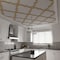Ekena Millwork 33W x 33H x 38T Small Marrakesh Decorative Fretwork Wood Ceiling Panels, Wood Paint Grade CELW33X33X0375MRKMF - alternate 8
